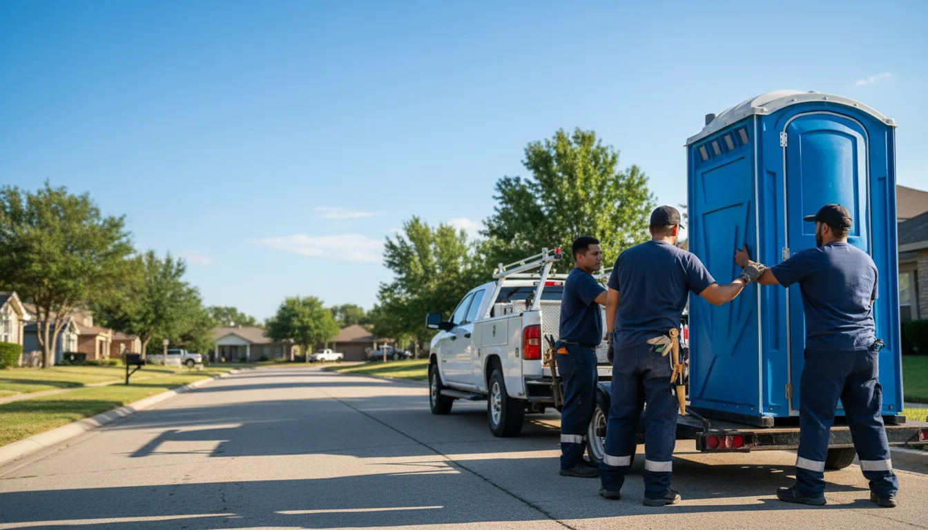 Portable Toilet Rental in Anton, TX near me